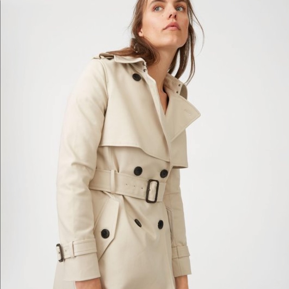 Club Monaco Aldrina Trench Coat
